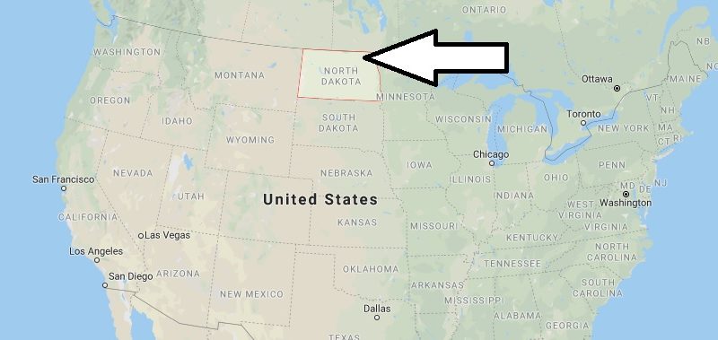 Where is North Dakota? What Country is North Dakota in? North Dakota Map