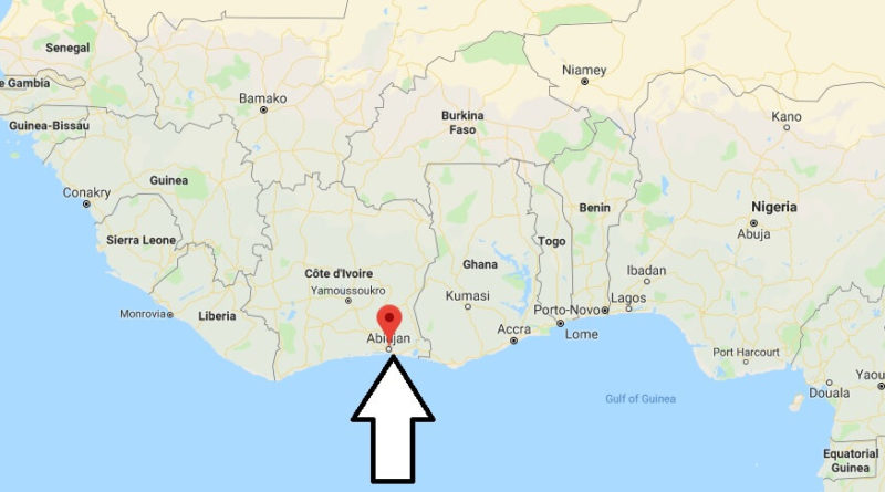 Where is Abidjan - What Country is Abidjan in - Abidjan Map Located