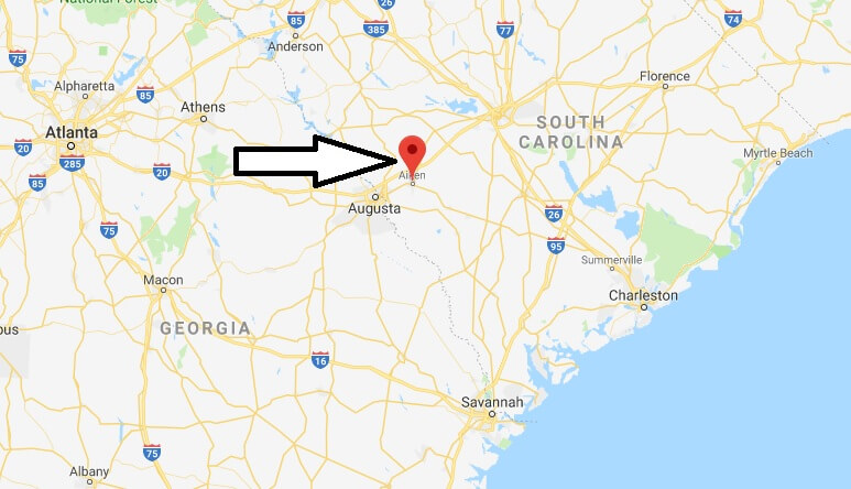 Where is Aiken, South Carolina? What State is Aiken? Aiken Map Located