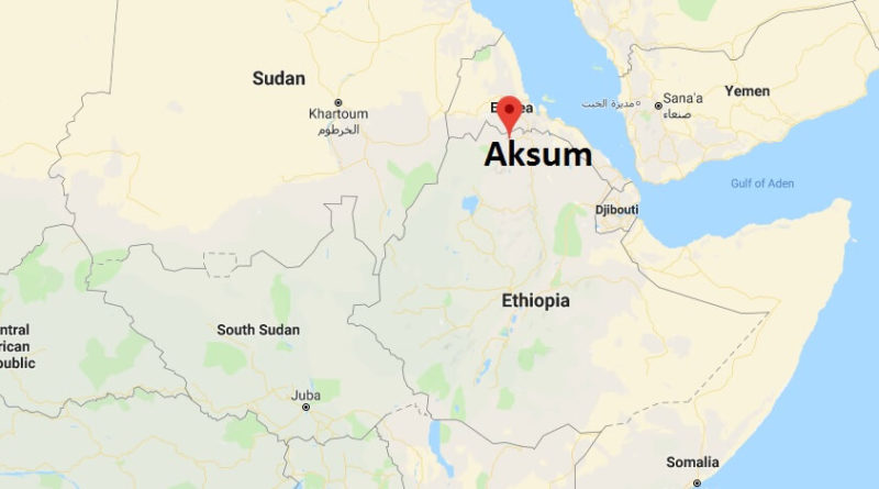 Where is Aksum? What Country is Aksum in? Aksum Map Located
