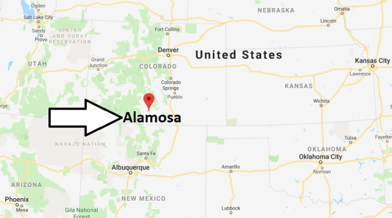 Where is Alamosa, Colorado? What State is Alamosa? Alamosa Map Located