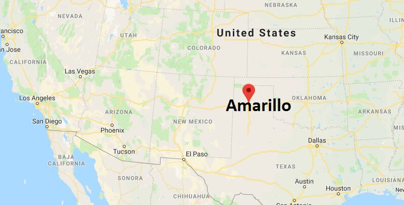 Where is Amarillo, Texas? What County is Amarillo? Amarillo Map Located