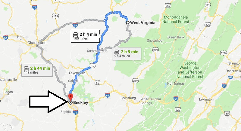 Where is Beckley, West Virginia? What County is Beckley? Beckley Map Located