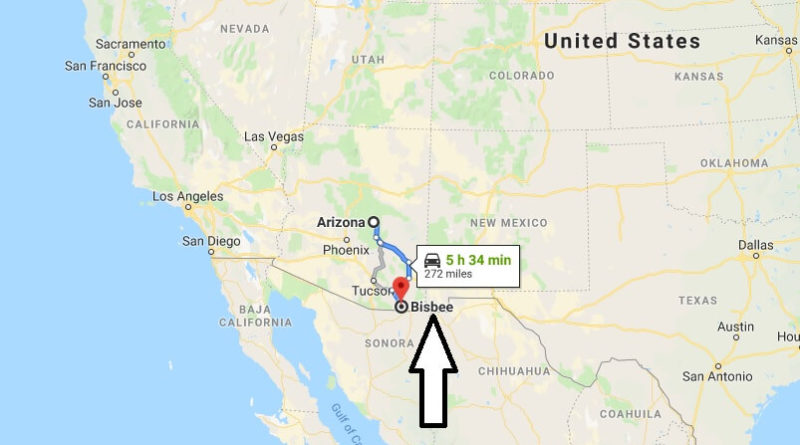 Where is Bisbee, Arizona? What County is Bisbee? Bisbee Map Located