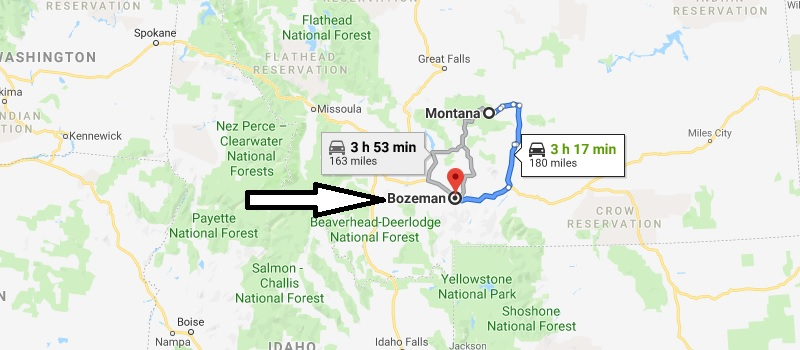 Where is Bozeman, Montana? What County is Bozeman? Bozeman Map Located