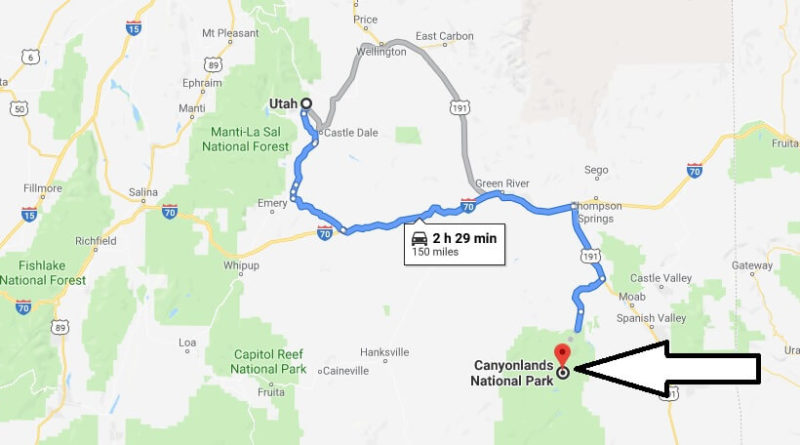 Where is Capitol Reef National Park? What city is Capitol Reef? How do I get to Capitol Reef