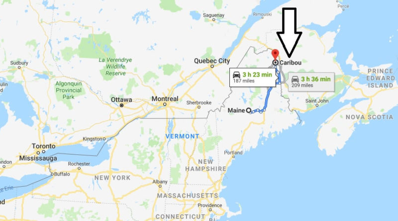 Where is Caribou, Maine? What County is Caribou? Caribou Map Located