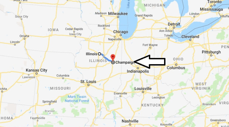Where is Champaign, Illinois? What County is Champaign? Champaign Map Located