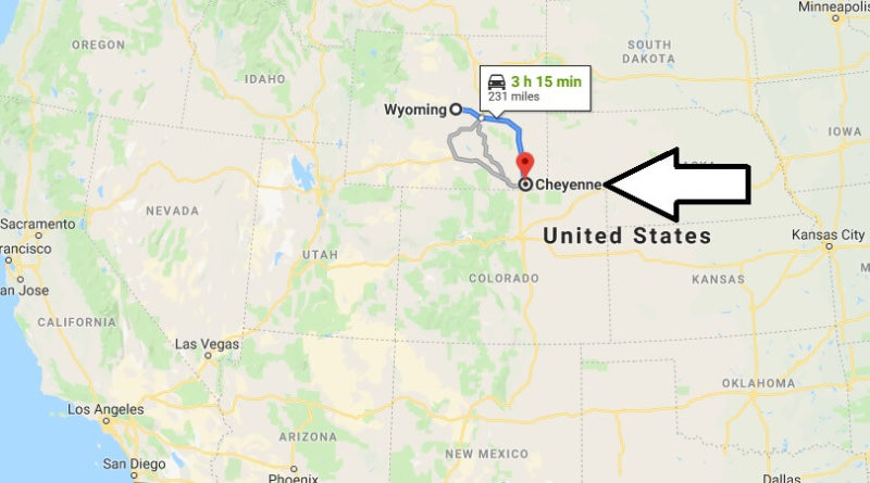 Where Is Cheyenne Wyoming What County Is Cheyenne Cheyenne Map