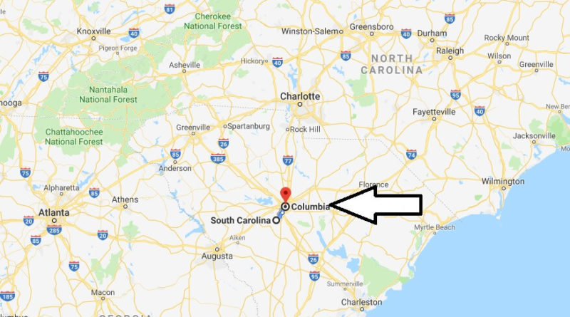 Where is Columbia, South Carolina? What County is Columbia? Columbia Map Located
