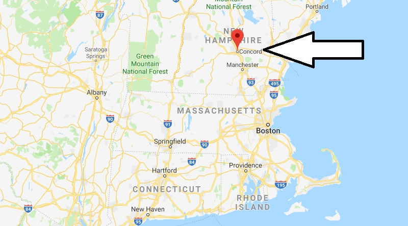 Where Is Concord New Hampshire What County Is Concord Concord