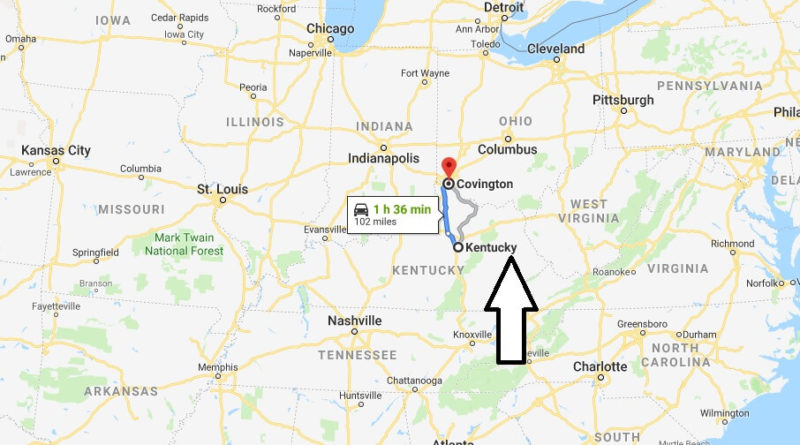 Where is Covington, Kentucky? What County is Covington? Covington Map Located