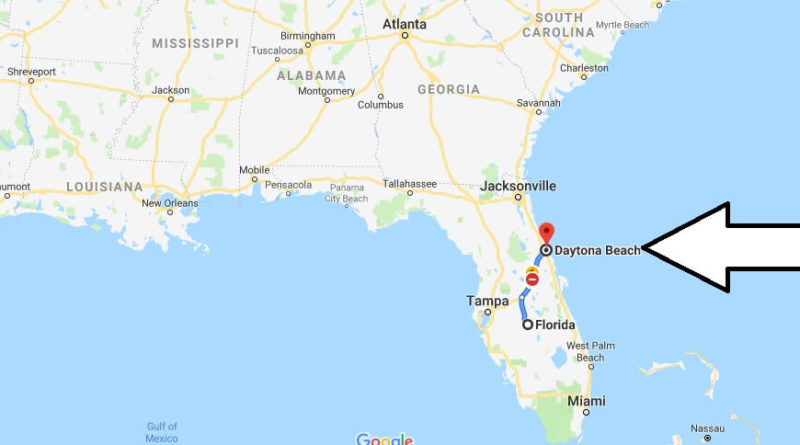 Map Of Daytona Beach Florida Area Where is Daytona Beach, Florida? What County is Daytona Beach 