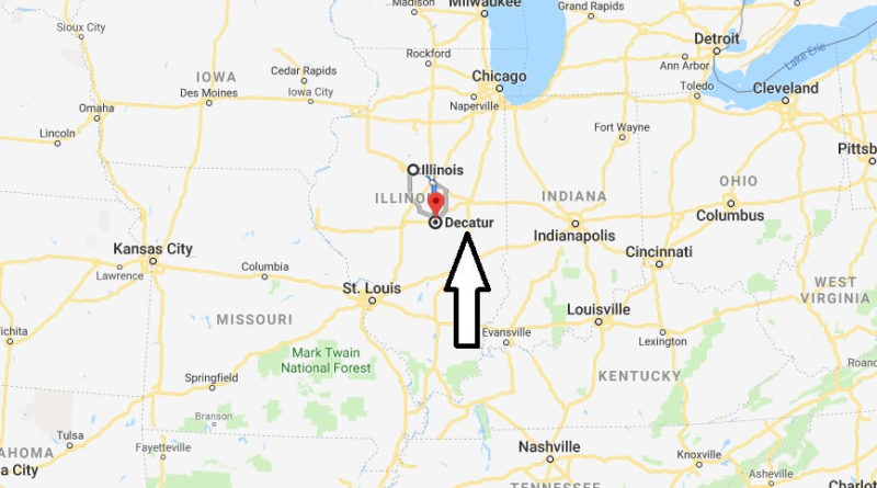 Map Of Decatur Illinois Where is Decatur, Illinois? What County is Decatur? Decatur Map 