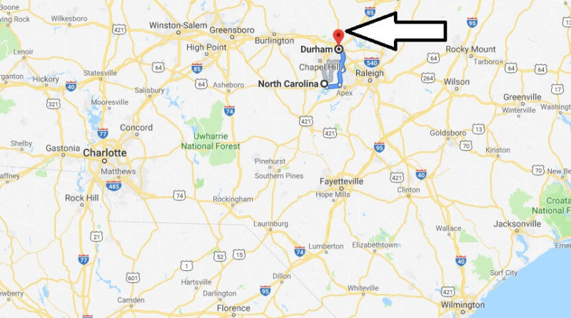 Where is Durham, North Carolina? What County is Durham? Durham Map Located