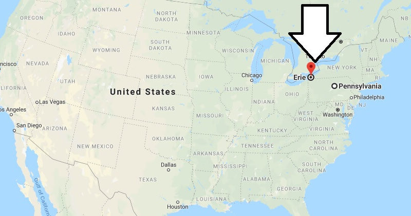 Where is Erie, Pennsylvania? What County is Erie? Erie Map Located