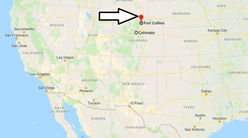 Where is Fort Collins, Colorado? What County is Fort Collins? Fort Collins Map Located