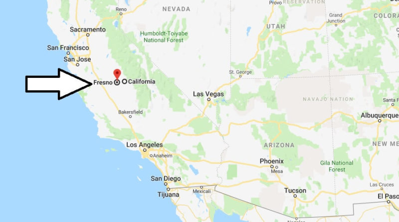 Where is Fresno, California - What County is Fresno - Fresno Map Located