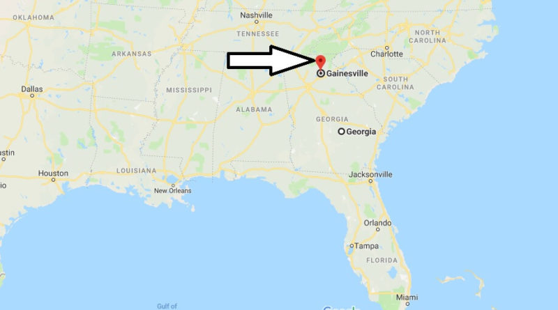 Where is Gainesville, Georgia? What County is Gainesville? Gainesville Map Located