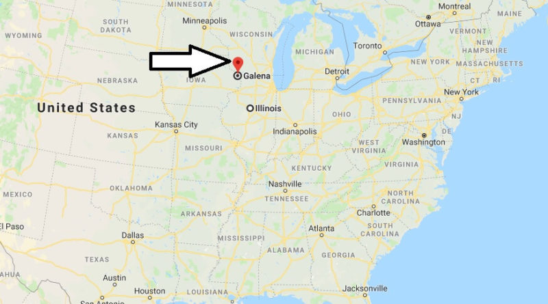 Where is Galena, Illinois? What County is Galena? Galena Map Located