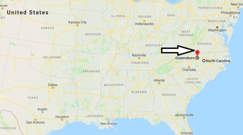 Where is Greensboro, North Carolina? What County is Greensboro? Greensboro Map Located