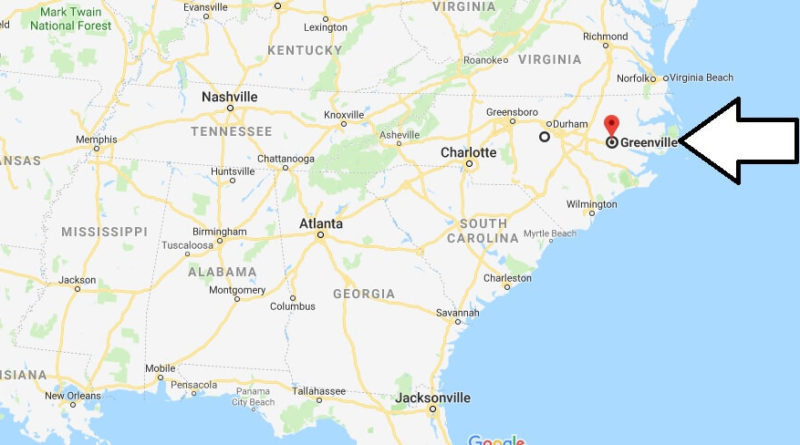 Where is Greenville, North Carolina? What County is Greenville? Greenville Map Located