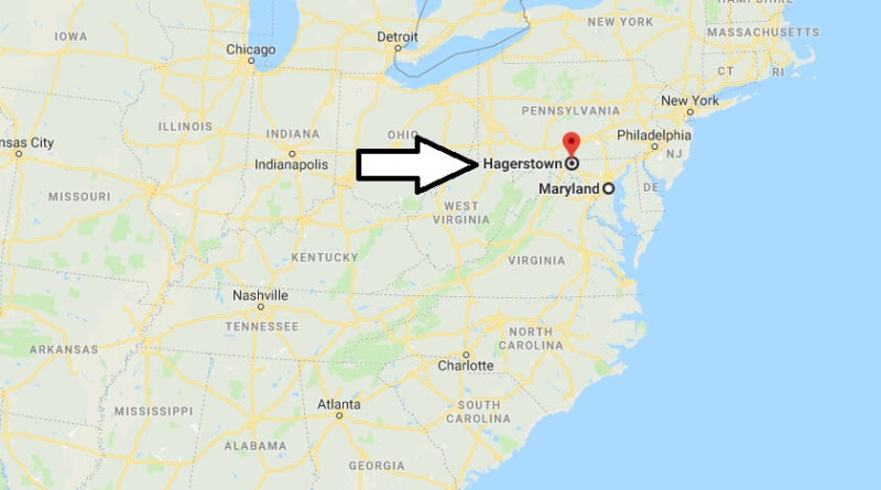 Where is Hagerstown, Maryland? What County is Hagerstown? Hagerstown Map Located