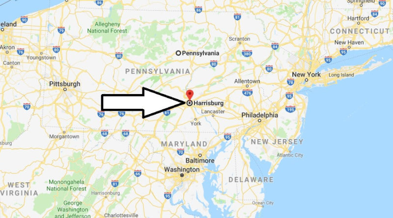 Where is Harrisburg, Pennsylvania? What County is Harrisburg? Harrisburg Map Located