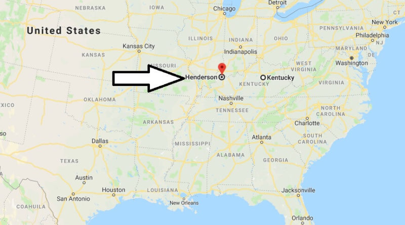 Where is Henderson, Kentucky? What County is Henderson? Henderson Map Located
