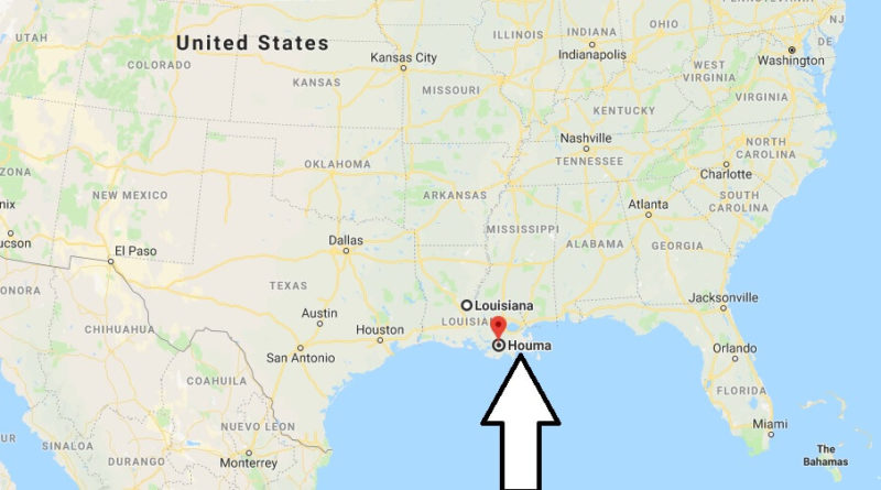 Where is Houma, Louisiana? What County is Houma? Houma Map Located