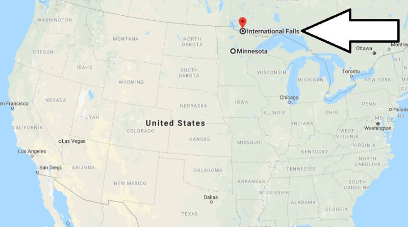 Where is International Falls, Minnesota - What County is International Falls - International Falls Map Located