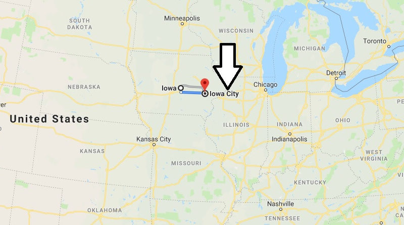 Where is Iowa City, Iowa? What County is Iowa City? Iowa City Map Located