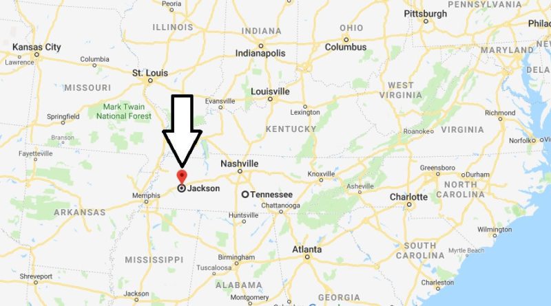 Where is Jackson, Tennessee? What County is Jackson? Jackson Map Located