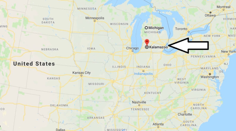 Where is Kalamazoo, Michigan? What County is Kalamazoo? Kalamazoo Map Located
