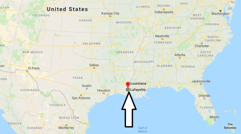 Where is Lafayette, Louisiana? What County is Lafayette? Lafayette Map Located