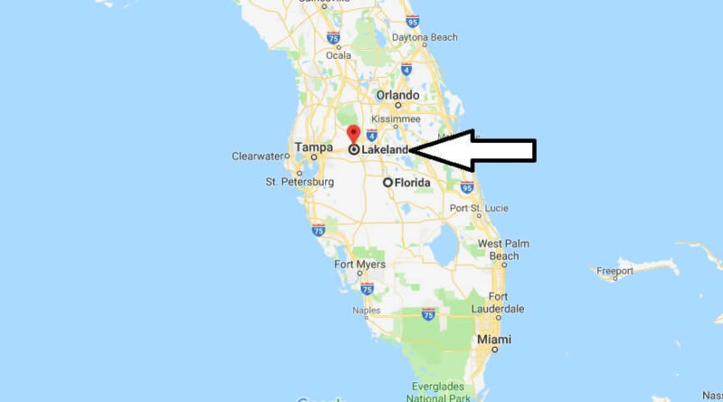 Where Is Lakeland Florida What County Is Lakeland Lakeland Map
