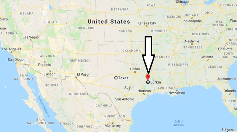 Where Is Lufkin Texas On The Map Where is Lufkin, Texas? What County is Lufkin? Lufkin Map Located 