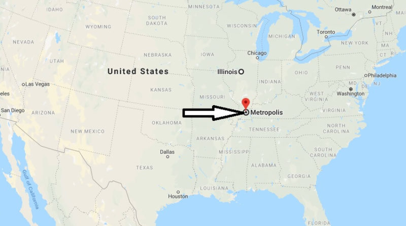 Where is Metropolis, Illinois? What County is Metropolis? Metropolis Map Located