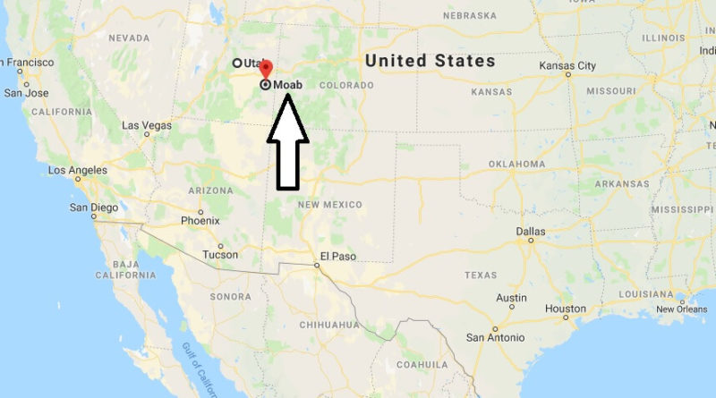 Where is Moab, Utah? What County is Moab? Moab Map Located