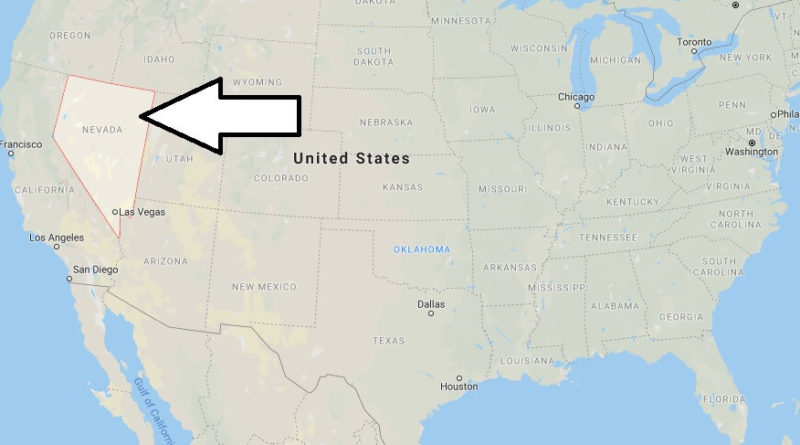Where is Nevada - What Country is Nevada in - Nevada Map