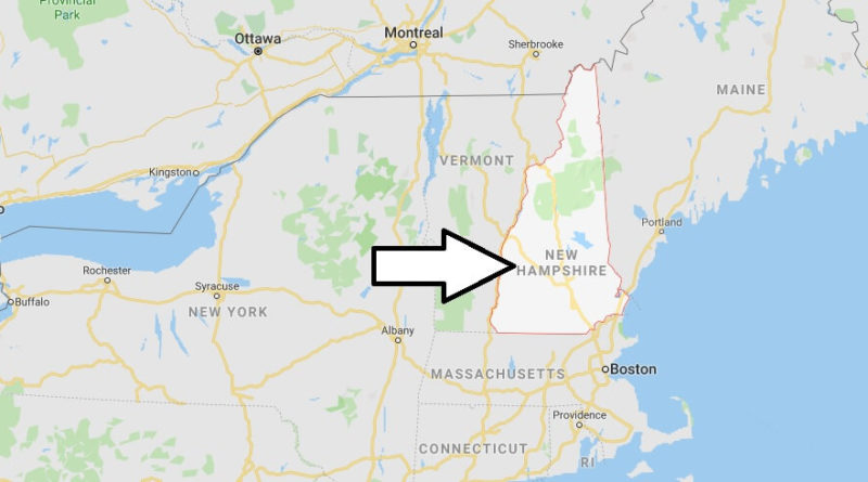 Where is New Hampshire State? Where is New Hampshire Located in The World? New Hampshire State Map