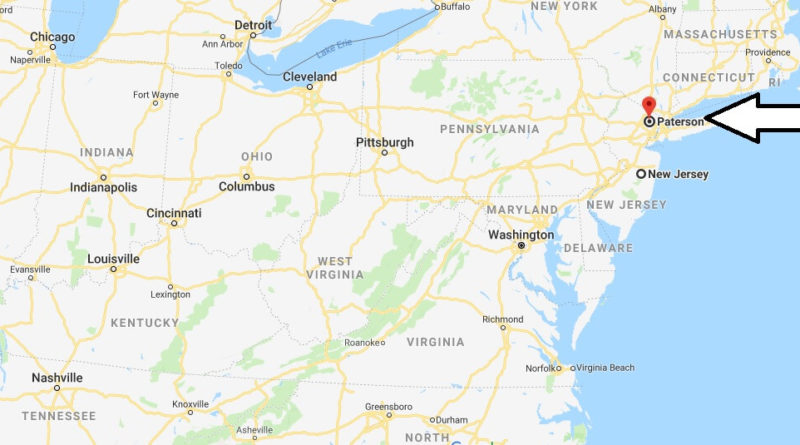 Where is Paterson, New Jersey? What County is Paterson? Paterson Map Located