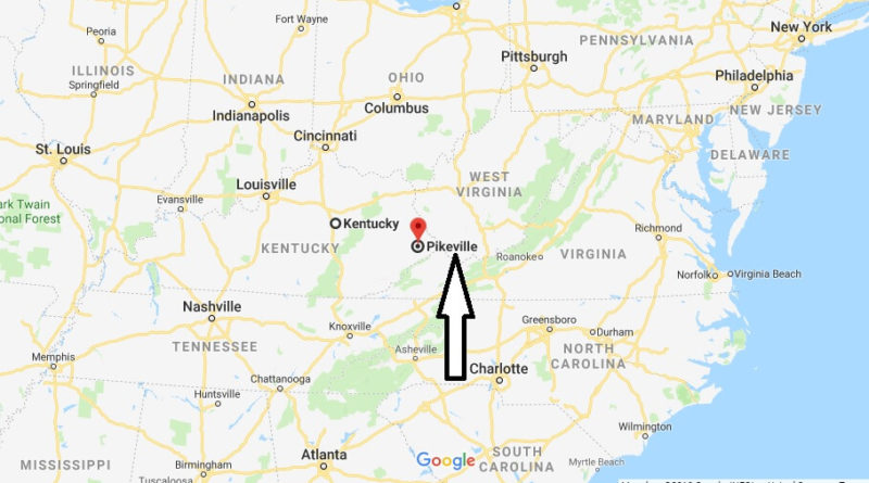 Where is Pikeville, Kentucky? What County is Pikeville? Pikeville Map Located