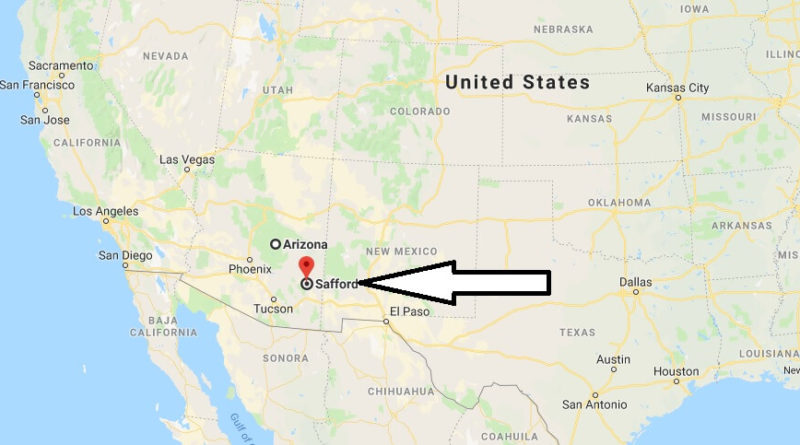 Where is Safford, Arizona? What County is Safford? Safford Map Located