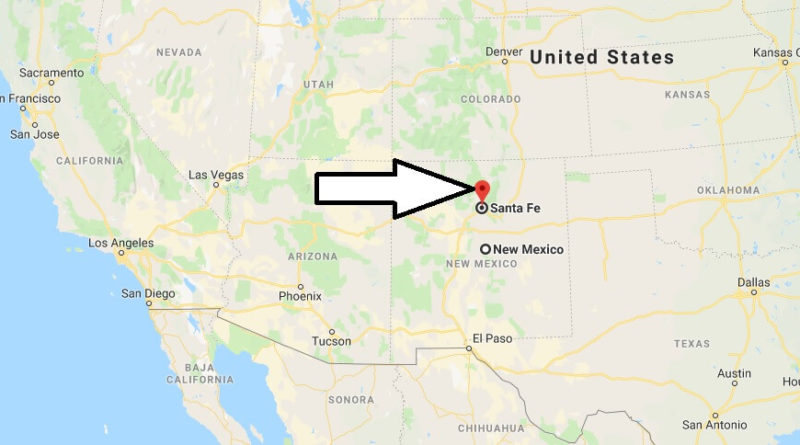 Where is Santa Fe, New Mexico? What County is Santa Fe? Santa Fe Map Located