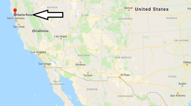 Where is Santa Rosa, California? What County is Santa Rosa? Santa Rosa Map Located