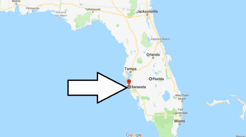 Where Is Sarasota Florida What County Is Sarasota Sarasota Map