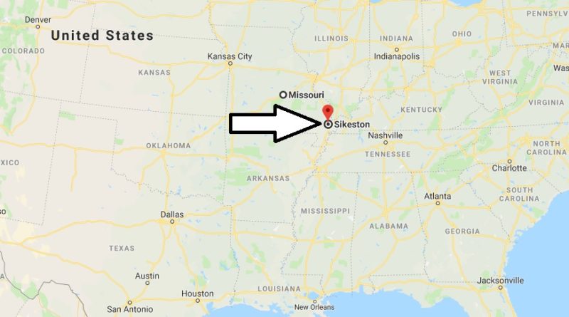 Where is Sikeston, Missouri? What County is Sikeston? Sikeston Map Located