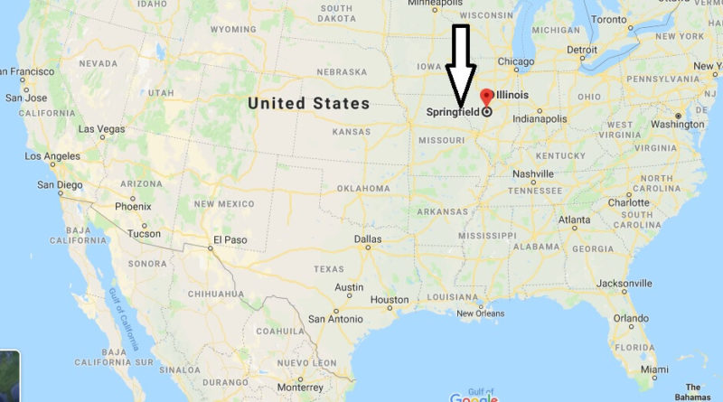 Where is Springfield, Illinois? What County is Springfield? Springfield Map Located