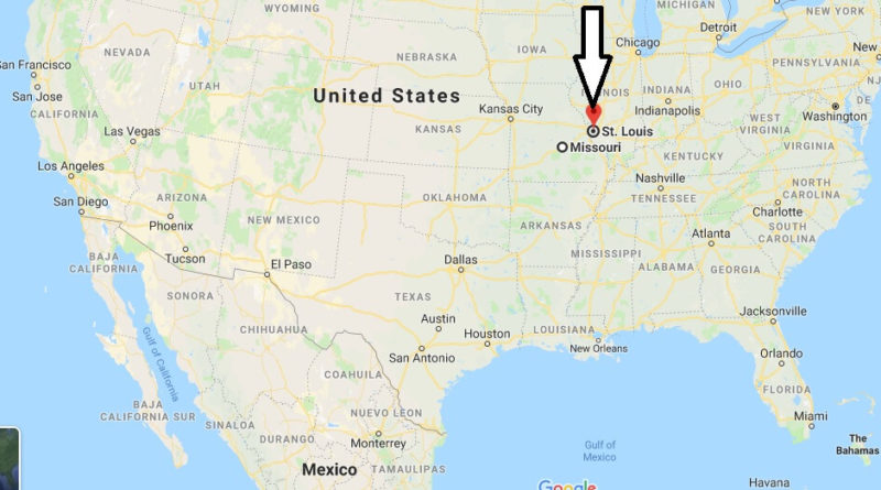 Where is St. Louis, Missouri? What County is St. Louis? St. Louis Map Located